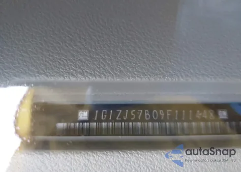 2009 Chevrolet Malibu Lt из США, поврежденный, VIN 1G1ZJ57B09F111448